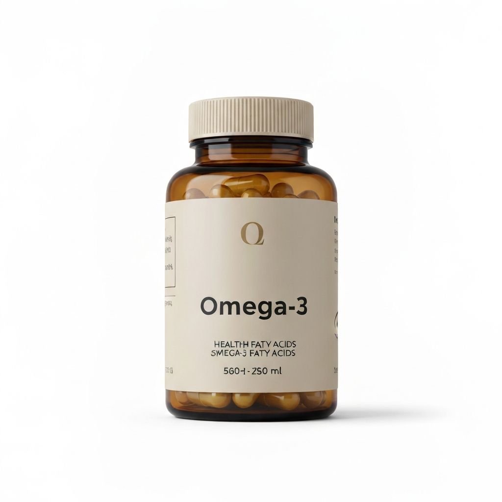 Omega-3 Kapseln Flasche